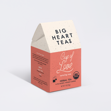 Load image into Gallery viewer, Big Heart Tea Co. - Cup of Love Tea Bags
