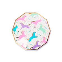 Load image into Gallery viewer, Magical Unicorn Small Plates - 8 pk
