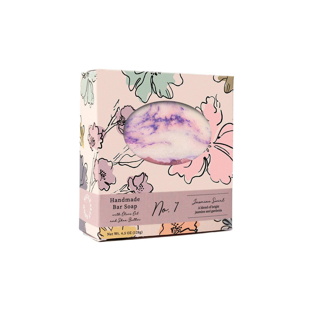 Cait + Co - Wild Blossom Soap No. 7 - Jasmine Swirl