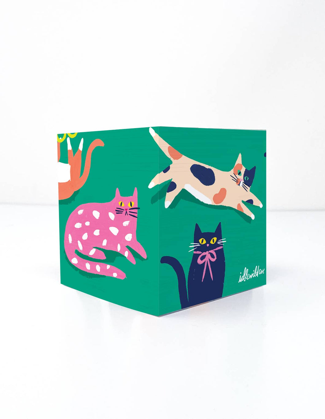 Idlewild Co. - Cats Sticky Note Cube