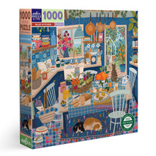 Load image into Gallery viewer, eeBoo - Blue Kitchen 1000 Piece Square Adult Jigsaw Puzzle
