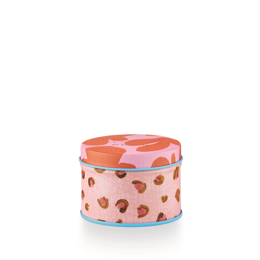 Pink Pepper Fruit Small Fleur Tin Candle