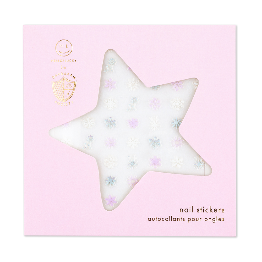 Frosted Nail Stickers - 1 Pk.