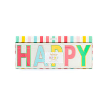 Load image into Gallery viewer, Hip Hip Hooray &quot;Happy Birthday&quot; Banner
