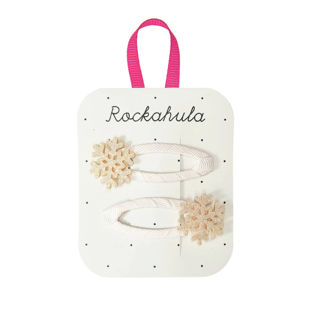 Rockahula Kids - Shimmer Snowflake Clips