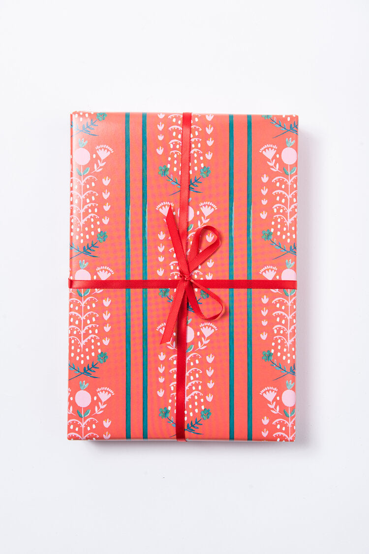 Mr. Boddington's Studio - Marie Antoinette Holiday Wrap - Roll of 3 Sheets
